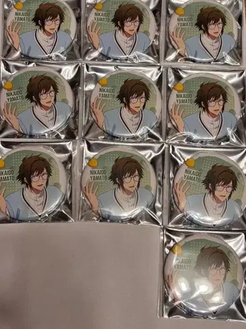 아이돌리쉬 세븐 아이나나 더 TV 캔뱃지 니카이도 야마토 10개