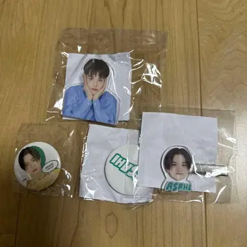 treasure 아사히 캔 배지 아크릴 클립 멀티 클립 세트