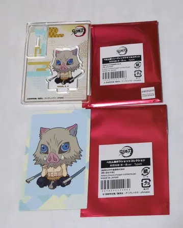 [ 귀멸의 칼날 ] 이노스케 트레이딩 아크릴 스탠드 폴라샷 컬렉션 세트