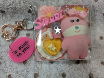 가챠 파우치 무뉴 카페 핑크