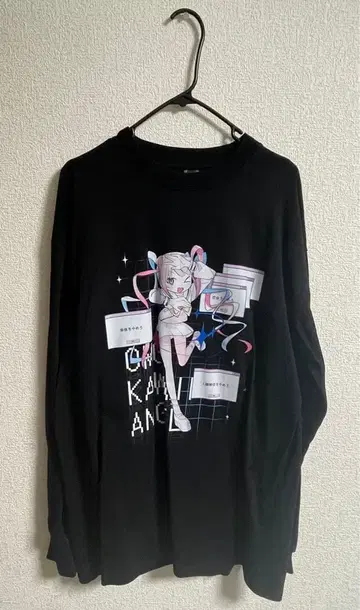 니디가 초텐쨩 니코니코 초회의2025 전자천사 변신 롱T XL 사이즈