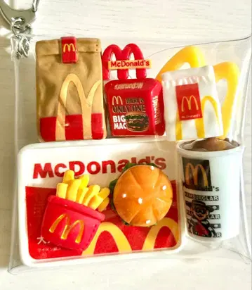 가챠 파우치 패스트푸드 데코레이션 부품 데코 부품