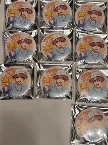 아이나나 더 TV 캔뱃지 미츠키 10개