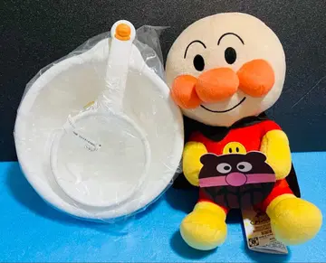 출동! 호빵맨 나카요시빵 봉제인형 L 욕조