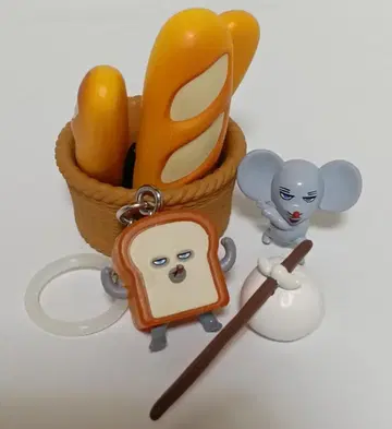 빵도둑 피규어 컬렉션 가챠 메지루시 액세서리 시크릿