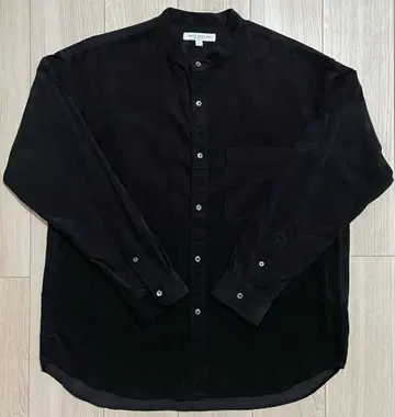 어반 리서치 URTECH 코듀로이 밴드 카라 셔츠