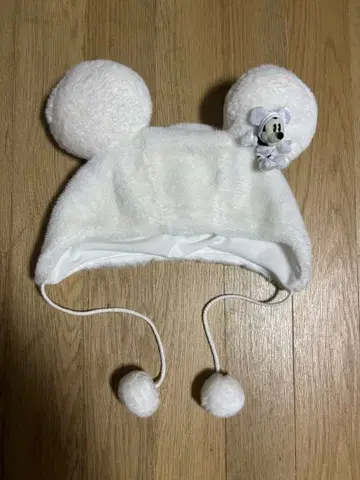 디즈니 팬캡 미키 화이트