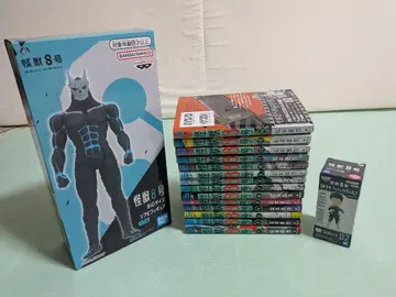 괴수 8호 코믹스 1~14권 세트 + 피규어 2점