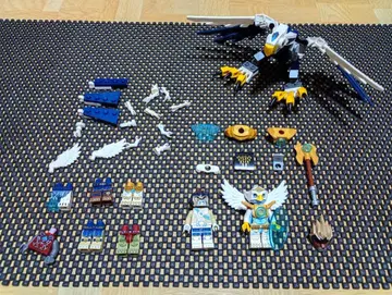 레고 레고치마 미니 피규어와 부품 세트