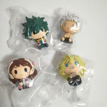 쵸코놋코 피규어 4종 세트 나의 히어로 아카데미아 제일복권