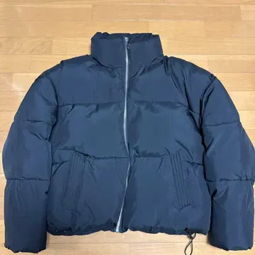 블랙 다운 자켓