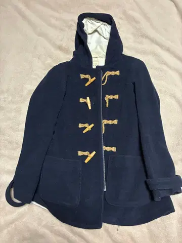 네이비 더플 코트 L 사이즈