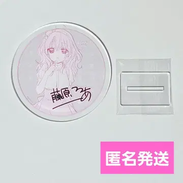 요호 x 복SS 후지와라 코코아 카페 아크릴 코스터 로로미야 카루타