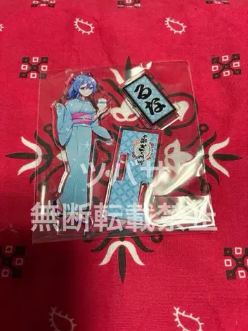 컬러풀 피치 한여름 복숭아 축제 루나 아크릴 스탠드