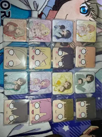 러브 라이브 하스노소라 제일복권 E상 캔뱃지 8종 컴프 세트