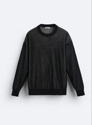 ZARA 박스 실루엣 리브 니트 스웨터 니트 인기 새상품 미사용