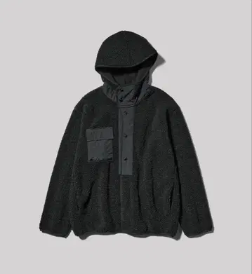 Engineered Garments 플리스 자켓 블랙 L