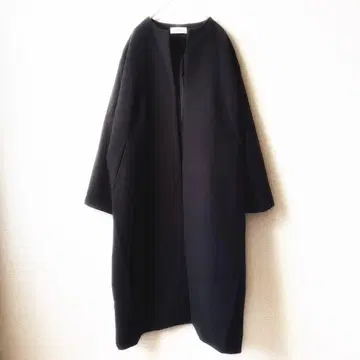 미라 오웬 노카라 돌먼 코트 롱 프리 사이즈 다크 브라운