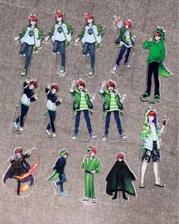 카라피치 컬러풀피치 쟈파파 아크릴 스탠드 아크릴 스탠드 묶음 판매