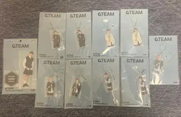&TEAM 아크릴 키체인 & 클리어 스탠드 총 10점