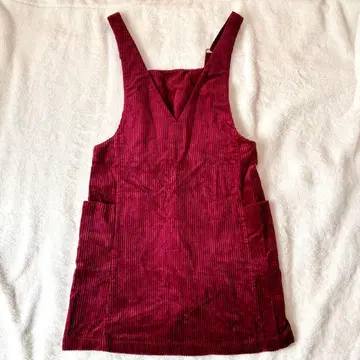 버건디 살로펫 (코듀로이 원단)