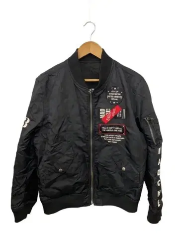 JACKROSE MA-1 블랙 자켓 사이즈 3