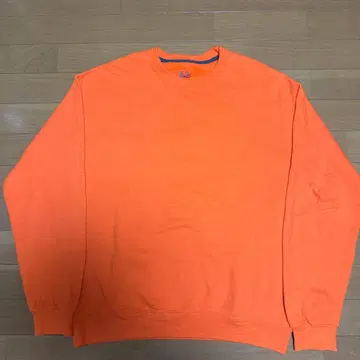 FRUIT OF THE LOOM 오렌지 크루넥 M