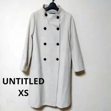 [ 새상품 ] UNTITLED 언타이틀 더블 브레스트 롱 코트