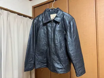 90s ST JOHN'S BAY 가죽 자켓 세인트존스베이