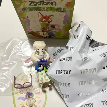 주토피아 플라워 월드 피규어