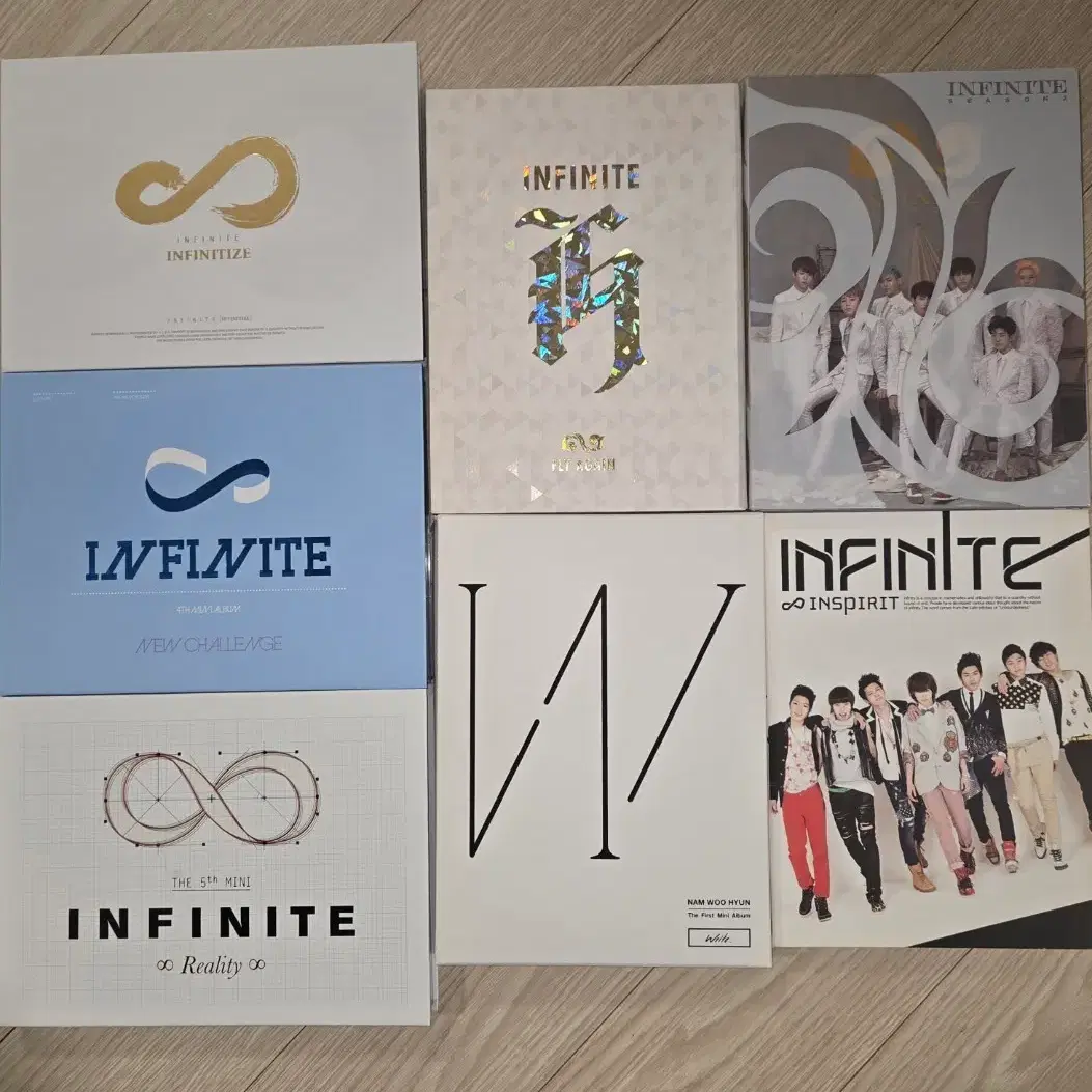 INFINITE INFINITIZE Showcase Mission DVD on Bunjang Global Site.