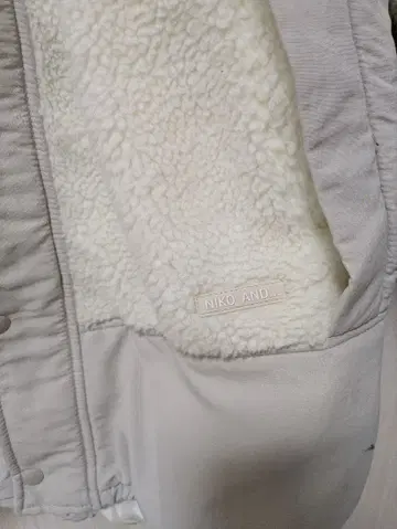 NIKO AND - 플리스 자켓 화이트