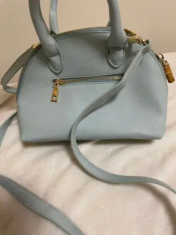 라이트 블루 2way 숄더백