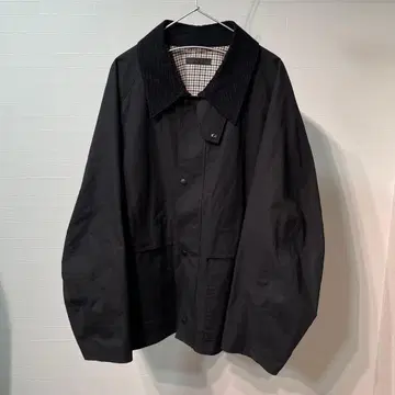 UNIQLO 유틸리티 숏 블루종 4XL 블랙