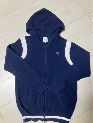 캘러웨이 후드 부착 스웨터 L 네이비