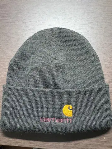 Carhartt 블랙 니트 모자