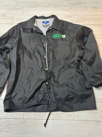 PUBLIC ENEMY 나일론 자켓 블랙