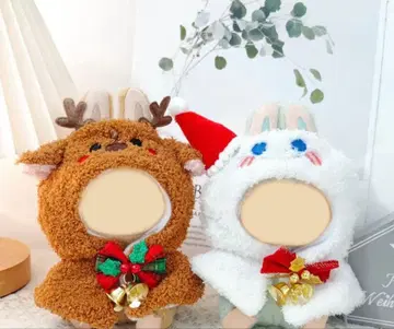 당일 발송 러브브 눈달마 & 루돌프 세트 17cm