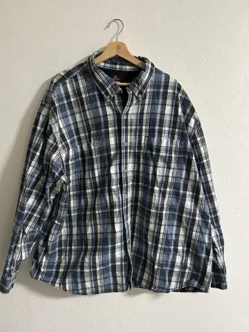 RIDGECUT 체크 무늬 플란넬 셔츠 3XL