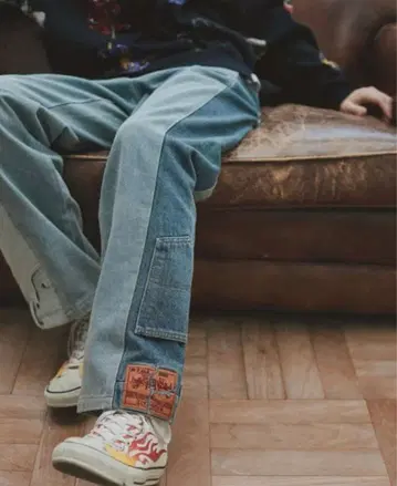 HIGH-GATE 하이게이트 리메이크 패치워크 도킹 데님