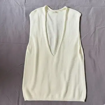 플라주 Plage Italian Yarn 베스트 니트 V넥