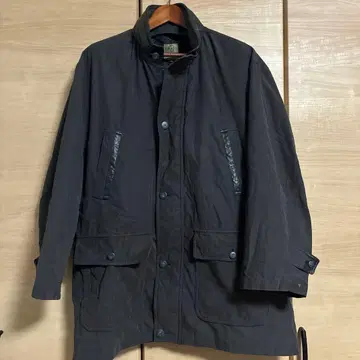 지 스테이지 블랙 버튼 부착 아우터 라이너 포함 M