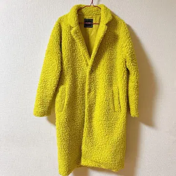 X-girl 보아 롱 코트