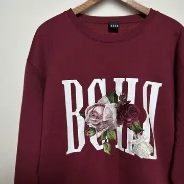 BAGARCH ROSE 크루넥 맨투맨