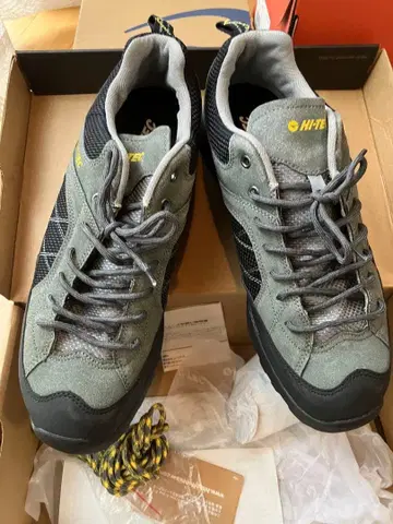 HI-TEC 아웃도어 신발 그레이/블랙