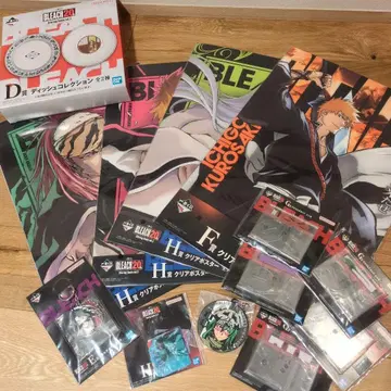 제일복권 BLEACH 20주년 기념 굿즈 세트
