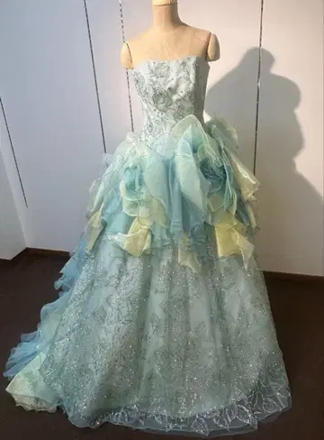 셰나두노 스카이블루와 옐로우 컬러의 그라데이션