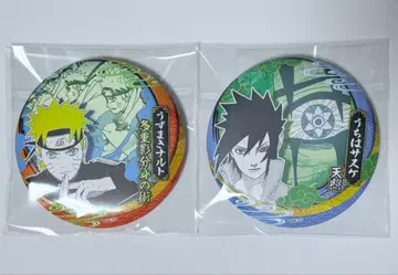 NARUTO 중국 점프샵 캔뱃지 나루토 사스케