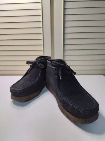 [ 스테디셀러 ] REGAL 왈라비 부츠 스웨이드 블랙 25.5