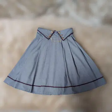 Amavel Phantom Chandelier 트레인 부착 스커트 그레이